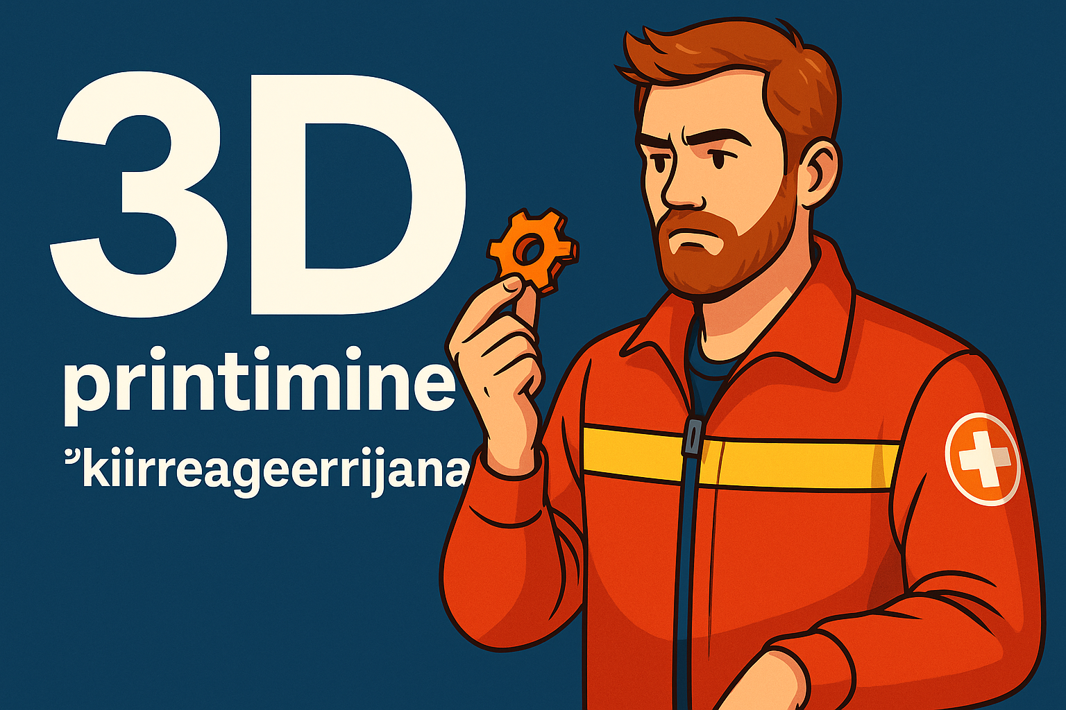 Kui kiiresti saab midagi valmis? 3D printimine kui kiirreageerija